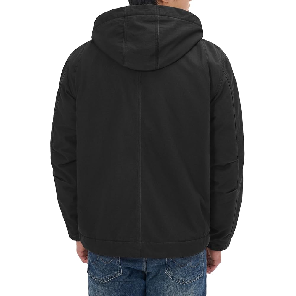 Amazon.com: HISEA Men's Duck Sherpa-Lined Jacket Relaxed Fit